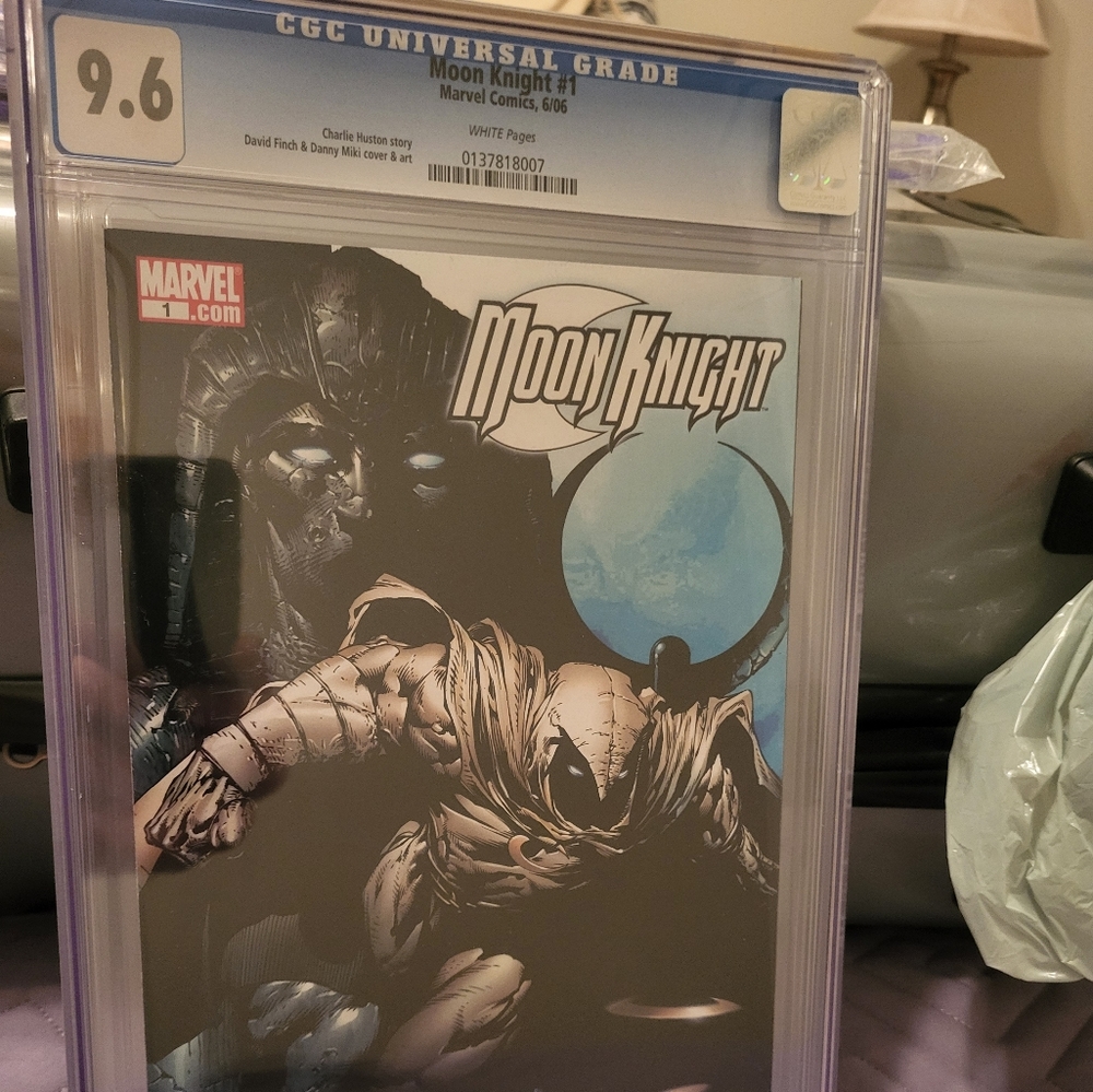 Moon Knight issue #1 graded by CGC